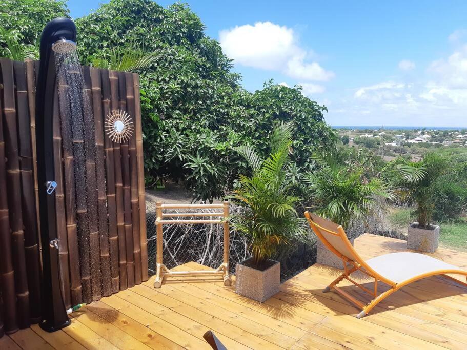 Ti Coin Relax Bungalow Vue Mer Piscine Privee Saint-Francois  Exterior foto