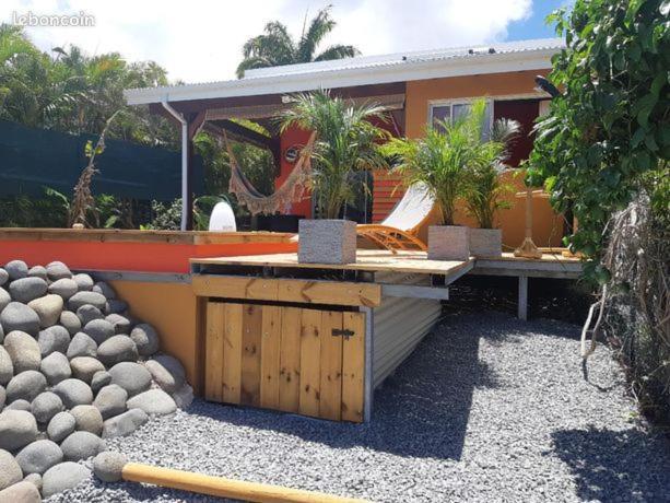 Ti Coin Relax Bungalow Vue Mer Piscine Privee Saint-Francois  Exterior foto